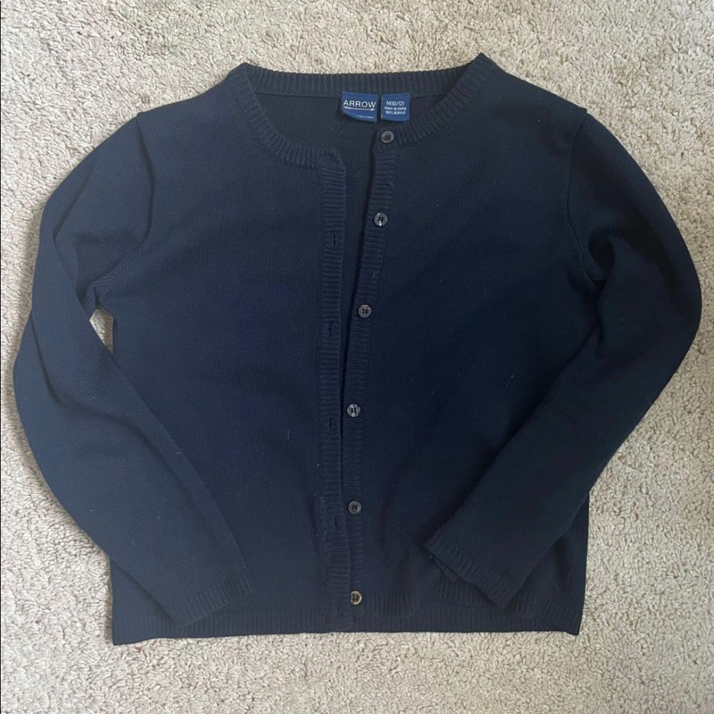Navy cardigan